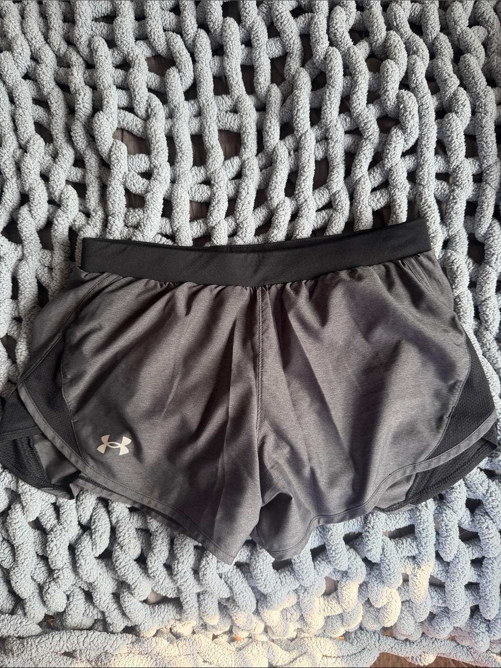 Under Armour Women's Black Athletic Running Shorts
